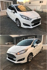 Resim Autoform Ford Fiesta Ön Tampon Eki Plastik Boyasız 2013-2016 Makyajlı Uyumlu 