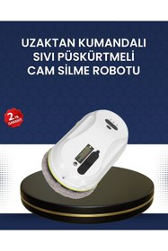 Resim Kanonik Education Çift Diskli Güvenli Otomatik Cam Silme Robotu 