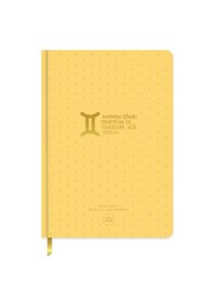 Resim Hisli Şeyler A5 96 Yp.çizgili Sert Kapak Ciltli Defter-ikizler Burcu 