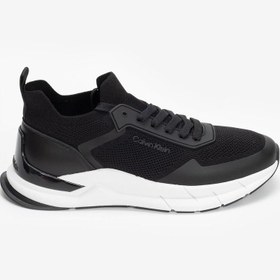 Resim Calvin Klein Erkek Bağcıklı Marka Logolu Spor Stil Siyah Sneaker HM0HM00918-BEH 
