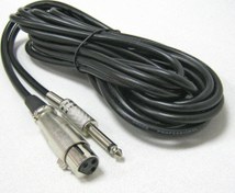 Resim FL-08 Mikrofon Kablosu 5 Metre XLR-ÇİVİ Fugue