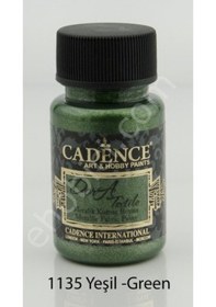 Resim 1135 Yeşil - Cadence Dora Metalik Kumaş Boyası 