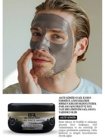 Resim Kil Maskesi Yüz Maskesi Kömür İçerikli Killi Yüz Maskesi - 400g Yüzmask 