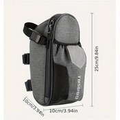 Resim Willowhaven Su Sporcu Bisiklet Kuyruk Çantası Yüksek Parlak Reflektif Ayak Sürtmesiz Large Kapasiteli Haki 