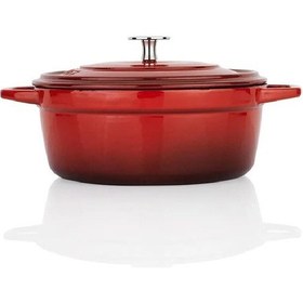 Resim Schafer Guss Chef Döküm Derin Tencere 20cm-2 Parça-kırmızı Kırmızı 