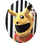 Resim Kaskmania Kask Kılıfı Peluş Pikachu 