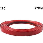 Resim 3m/5m Araba Tampon Kırmızı Dekorasyon Şerit Araba Kapı Ve Pencere Koruma Şerit Araba Red22mm 3m 1 Piece Set 