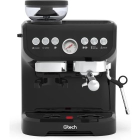 Resim G-Tech Gtech AC-517EC Espresso Kahve Makinesi, 1 Gruplu, Öğütücülü 