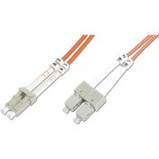 Resim Beek Lc-sc Fiber Optik Patch Kablo, Multimode Om 2 50/125 Duplex, 3.0mm, Lszh, 15 Metre 