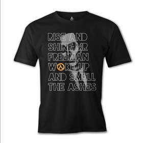 Resim Half Life 2 - Rise and Shine Siyah Erkek Tshirt 