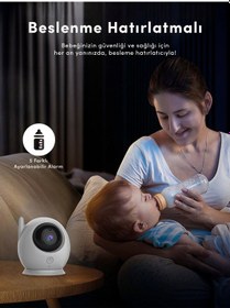 Resim Blic Blm-34 4.3 Ekranlı Kablosuz Ip Bebek Kamerası - Gece Görüşü 