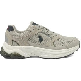 Resim U.s.polo Assn.egon 6fx Gri Koşu Yürüyüş Anatomik Spor Ayakkabısı Gri 