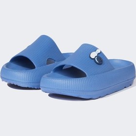 Resim Defacto Aplike Tırtıklı Taban Cırt Cırtlı Eva Sandalet Erkek Çocuk C2774A824HS Lacivert 