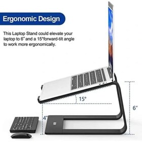 Resim Uray Home M5 Alüminyum Ergonomik Katlanır Bilgisayar Standı Gümüş 