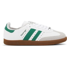 Resim Slazenger PING Kadın Beyaz / Yeşil Günlük Spor Ayakkabısı 