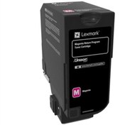 Resim Lexmark Cs720 Orjinal Kırmızı Toner 74C50M0 (3.000 
