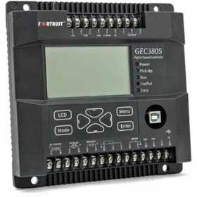 Resim Fortrust Dizel Jeneratör Hız Kontrol Cihazı Dc12v/24v Dijital Governor Lcd Ekran 