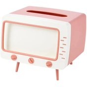 Resim Mena Rise Retro Telefon Tutucu, Masaüstü Peçetelik Cep Telefonu Standı, (PEMBE DEKORATİF ŞIK) HAWKSTORE 