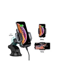Resim Choetech Kablosuz 15w Hızlı Şarj Araç Tutucu T521-f 