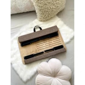 Resim Axolotl Supplyplus Safir Telefon Tablet Bölmeli Katlanır Ayaklı Minderli Laptop Sehpası Bilgisayar Çalışma Masas 