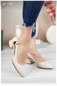 Resim Henne yanı açık tokalı ayakkabı topuklu 
