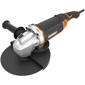 Resim WORX WX709 2350Watt 230mm Profesyonel Dönebilir Tutma Kollu Büyük Taşlama 