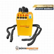 Resim Anadolustrong 4 Kollu Sıcak Hava Üreticisi Ahtapot Makinası 3 Faz 