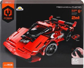 Resim Nessiworld 8025 Imm Kumandalı Süper Araba 2ın1 Kırmızı 351 Parça 