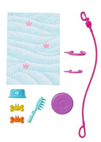 Resim Barbie ve Engelli Köpeği Oyun Seti HTK37 