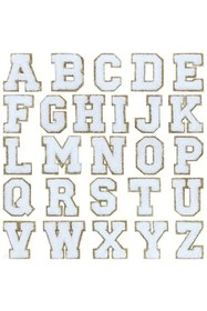 Resim arredamento Termos Uyumlu P Harfi Beyaz Sticker 