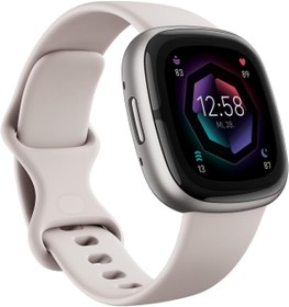 Resim Fitbit Google Fitbit Sense 2 Akıllı Saat Kadın Erkek Dahili GPS ve Telefon Fonksiyonlu Fitness Saati 