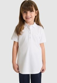 Resim U.S. Polo Assn. Kız Çocuk Beyaz Tişört Basic 50328218-VR013 