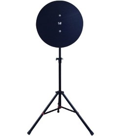 Resim Tripod Ayaklı Dart Arkalık Stand Seti Lacivert Kaplama 