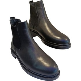Resim Libero Castle Black 71173 Erkek Deri Casual Bot Siyah 