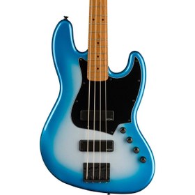 Resim Squier Contemporary Active Jazz Bass HH 4 Telli Bas Gitar - Sky Burst Metallic / Roasted Maple 
