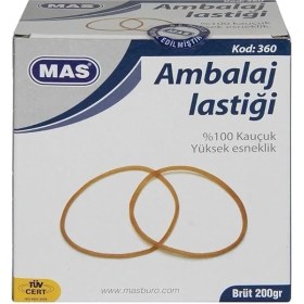 Resim AyrStore Midi Paket Lastik, 200 gr 