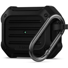 Resim Spigen AirPods Pro (1. nesil) Kılıf Tough Armor Black - ASD00537 