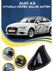 Resim Audi A3 Uyumlu Oto Balık Sırtı Anten Elektrikli Köpekbalığı Balina Tavan Anteni 
