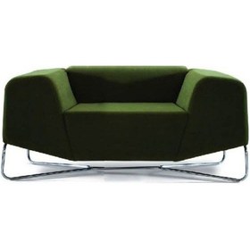 Resim Koltukstilim Elite Kumaş Tekli Kanepe Ofis Kanepesi Yeşil 