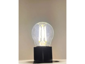 Resim Mikasso 4 Watt E27 Duylu G45 Modeli 470 Lümen 3000 Kelvin Günışığı LED Rustik Ampul 