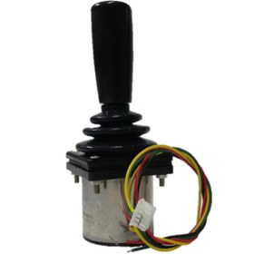 Resim İKON TEKNİK Hall Effect Profesyonel Kumando Kolu, 2 Eksenli Joystick, Ebatı 123mm, Ip65 Endüstriyel Joystick 