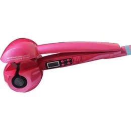 Resim Danlu Pembe Abd Saç Waver Saç Bigudi Otomatik Rotat Seramik Otomatik Bigudi LED Ekran Sıcaklık Professiona Bigudi Şekillendirici Araçları Elektrikli Curling (Yurt Dışından) 