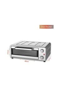 Resim Kumtel HPO-01Mini Pizza Fırını ve Hava Fritözü Airfryer 