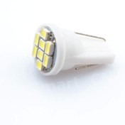 Resim HRPAK T10 Dipsiz W5w 8 Ledli Beyaz Park Tavan Plaka Ampülü 5 Adet 