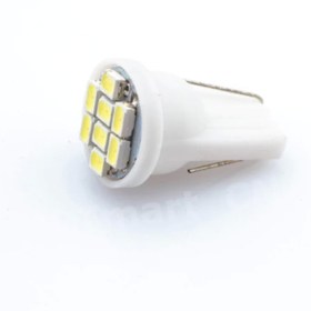 Resim HRPAK T10 Dipsiz W5w 8 Ledli Beyaz Park Tavan Plaka Ampülü 5 Adet 