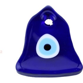 Resim Tahtakaletoptanci Cam Nazar Boncuğu Delikli Çan Modeli Büyük Boy 