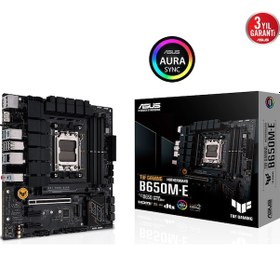 Resim Asus Tuf Gamıng B650m-e, 4xddr5, 2x M.2, Hdmı, 2xdp, Type-c, Am5 Soket Gamıng Anakart 