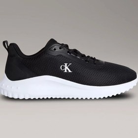 Resim Calvin Klein Jeans Calvin Klein EVA RUNNER MIX MESH Erkek Siyah Sneaker YM0YM01285-0GM 