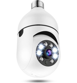 Resim Xindoker 360 Döner Güvenlik Kameralı Akıllı Ampul - Full Hd 1080p, Gece Görüşlü, Wifi, İç/dış Mekan 
