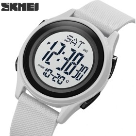 Resim Hanyang Beyaz Skmeı Spor Saatler Erkekler Askeri Saatler Çalar Saat Şok Dayanıklı Su Geçirmez Dijital Saat Reloj Hombre 1893 Montre Homme (Yurt Dışından) 